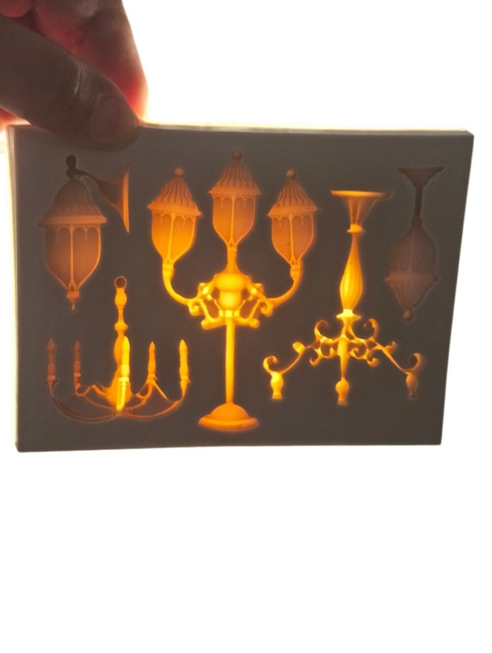 Chandelier Silicone Mold